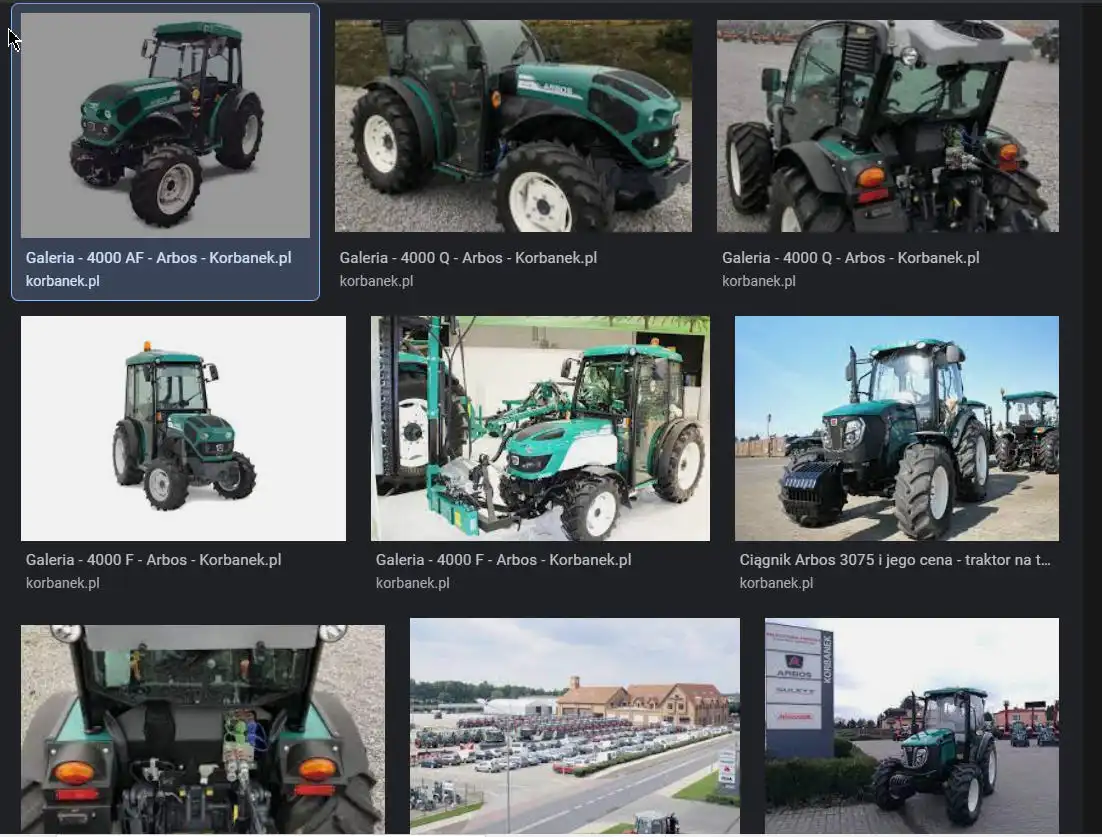 Galeria zdjęć z googla Korbanek Arbos